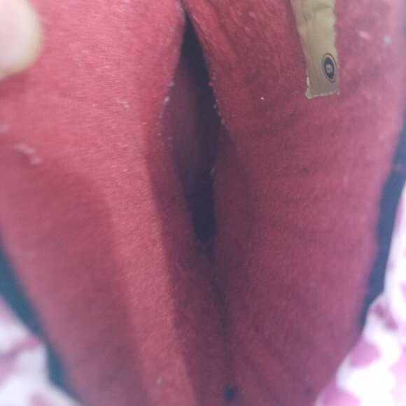 Kamik Winter Snow Boots woman 6 insulated slip-on pink removable liner preowned - Picture 10 of 12